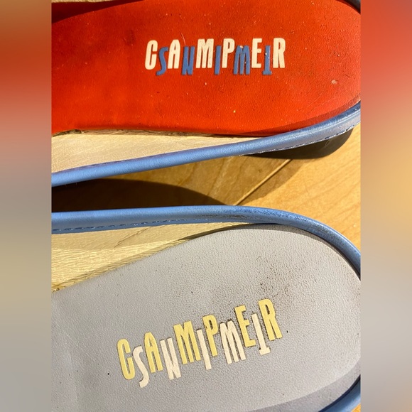 Camper twins leather slip ons - Picture 2 of 9